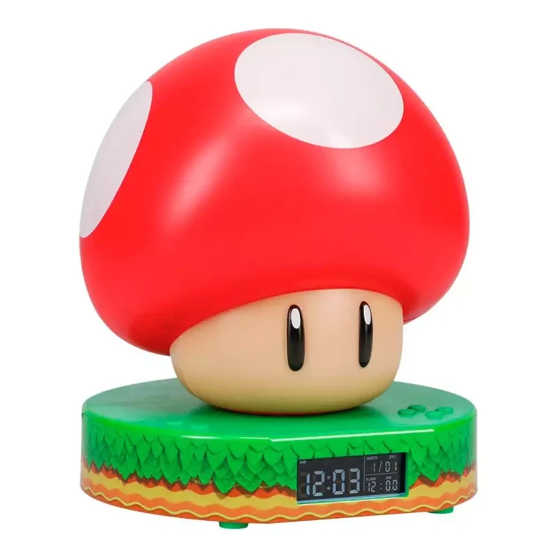 Reloj despertador Super Mushroom digital
