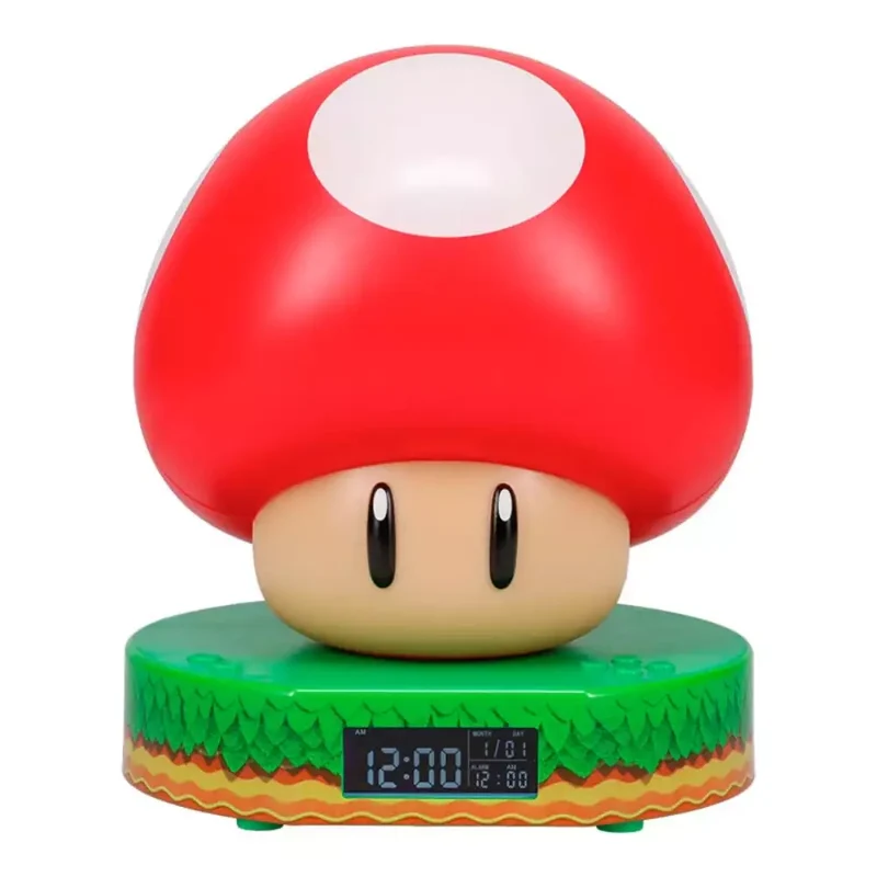 Reloj despertador Super Mushroom digital