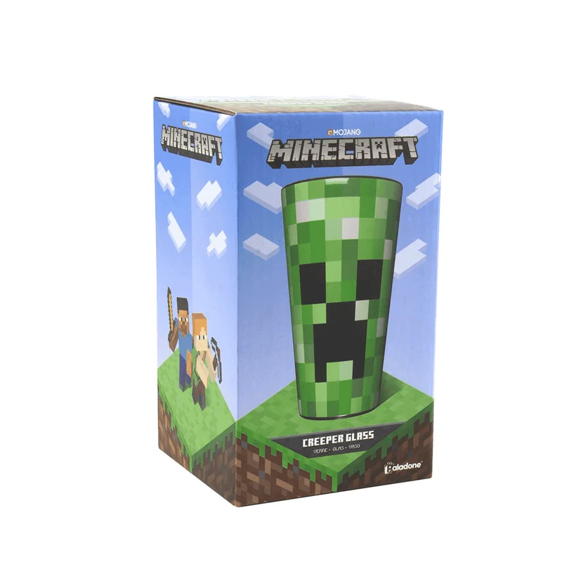 Minecraft Vaso de cristal Creeper