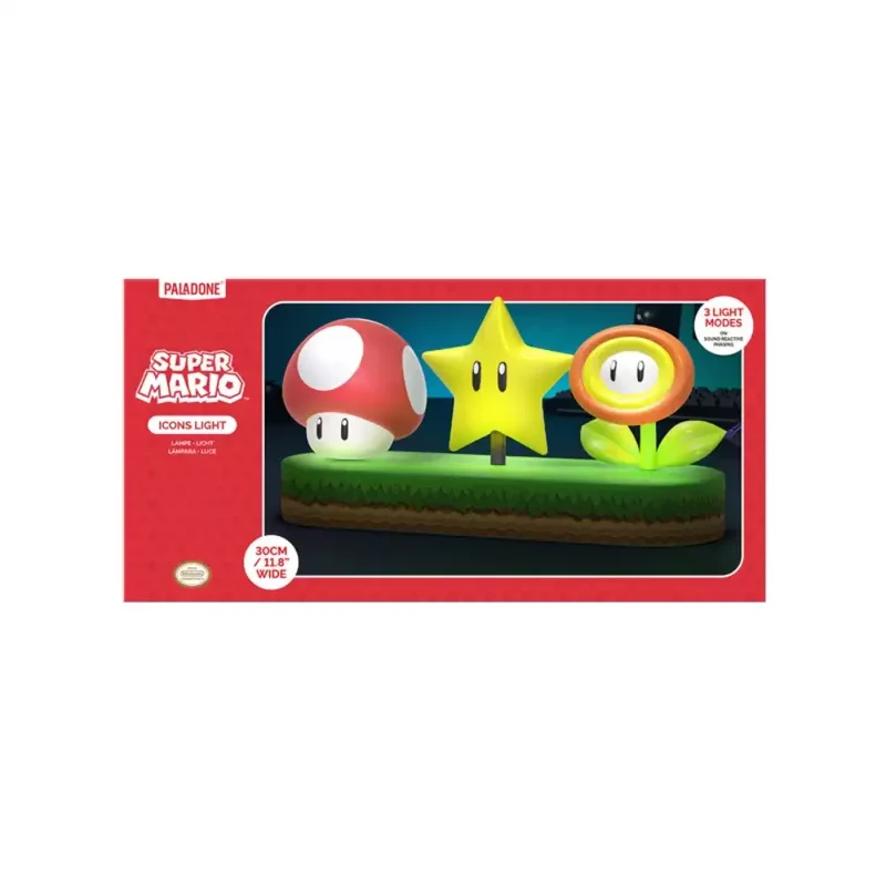 Lámpara Super Mario Icons Light 30 cm