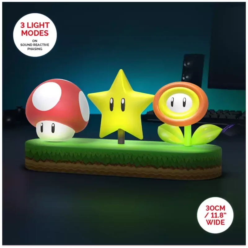 Lámpara Super Mario Icons Light 30 cm