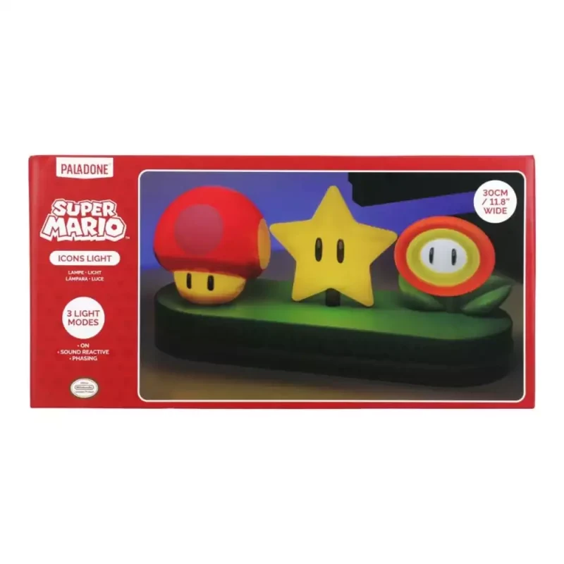 Lámpara Super Mario Icons Light 30 cm