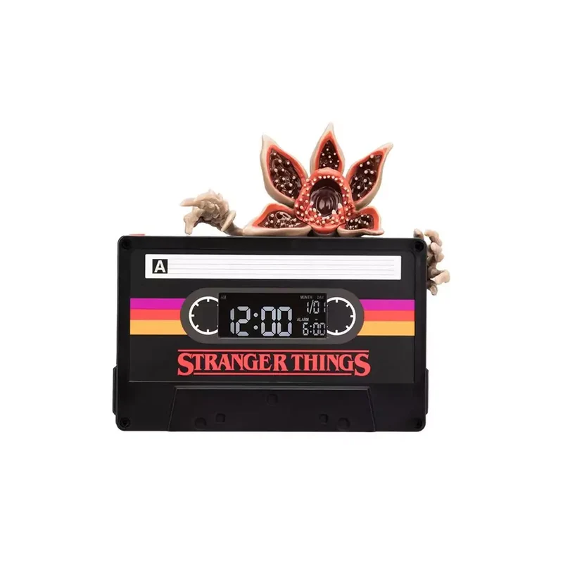 Despertador Demogorgon Stranger Things cassette 15 cm