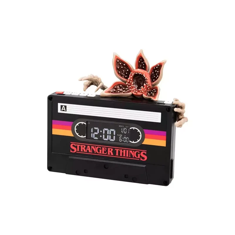 Despertador Demogorgon Stranger Things cassette 15 cm