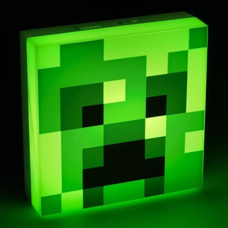 Lámpara nocturna Creeper Minecraft