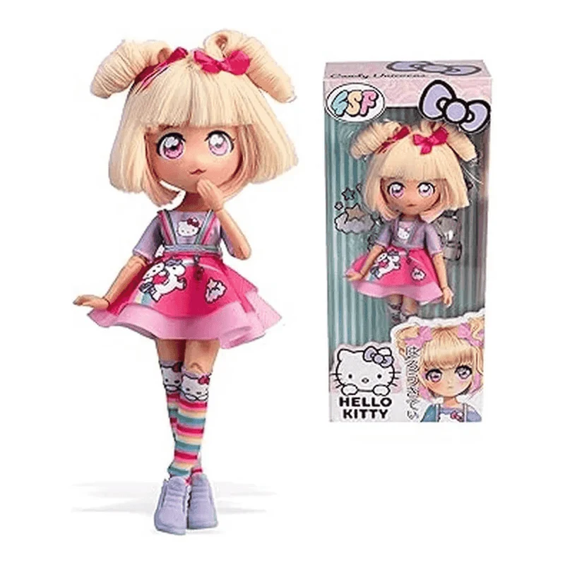 Muñeca Hello Kitty Manga Pretty Pink – Estilo Kawaii Chic