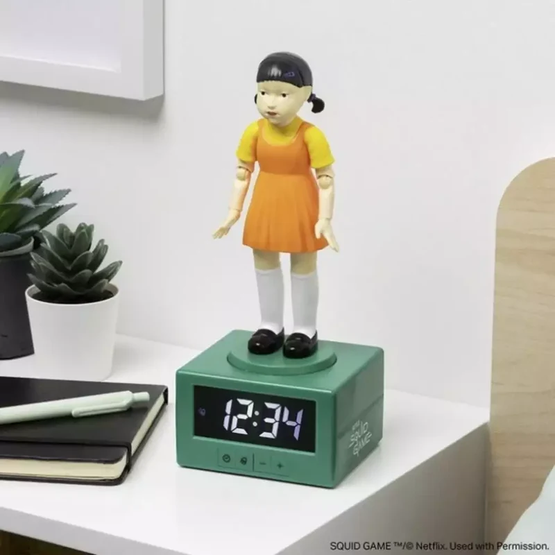 Reloj despertador Young-Hee Squid Game LED