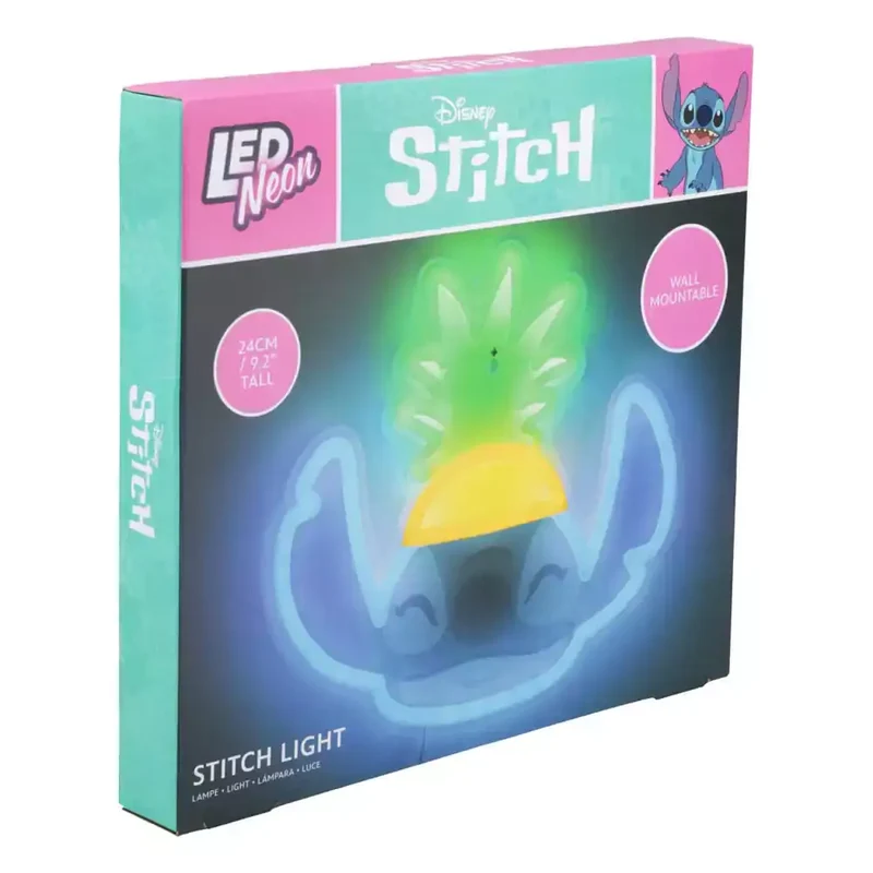 Lámpara neón Stitch pared 24 cm