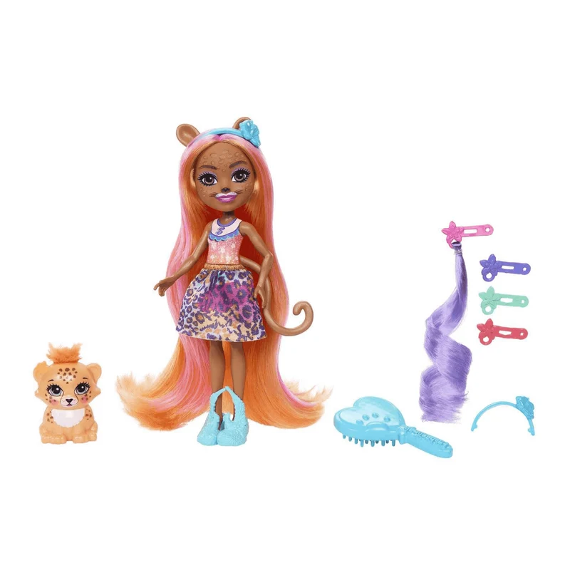 Enchantimals Glam Party Guepardo Muñeca Guepardo