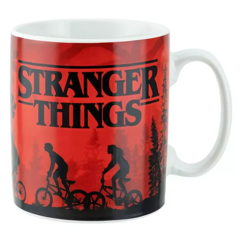 Taza XL Stranger Things + pegatina