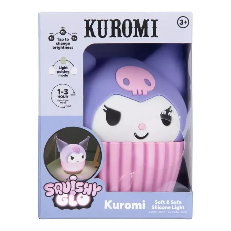 Lámpara Kuromi SquishyGlo silicona recargable