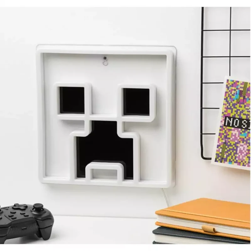 Lámpara LED neón Creeper Minecraft 25 cm
