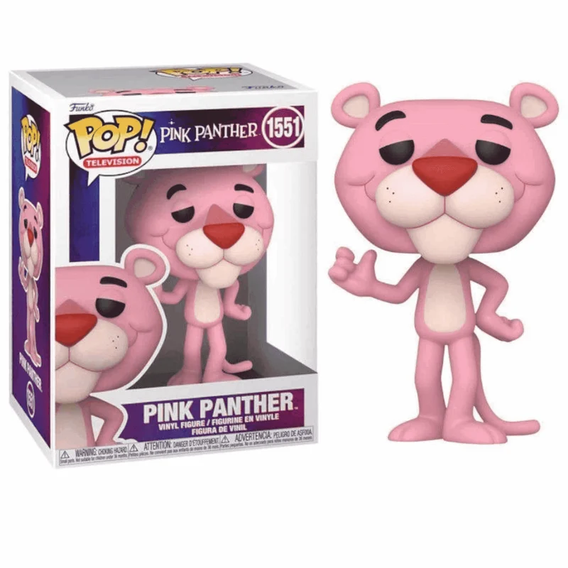 Funko Pop Tv Pink Panther: Figura coleccionable vinilo. ¡Captura la esencia divertida y adorable del