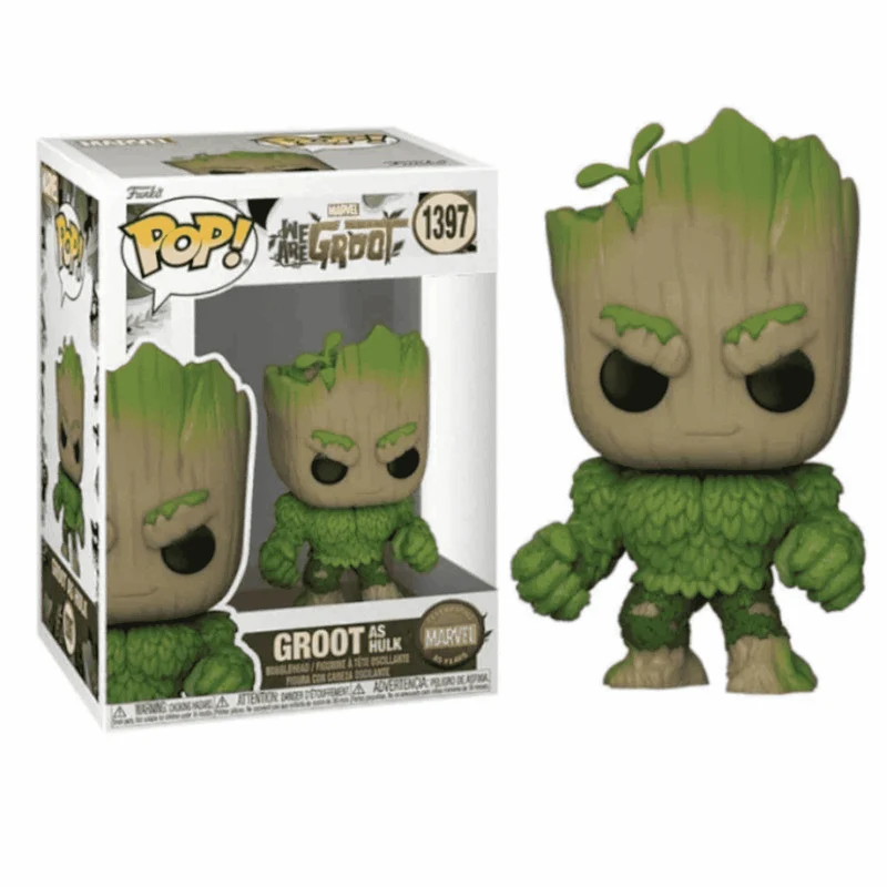 Funko Pop Marvel Wag Hulk - Figura coleccionable del Hulk en versión Wag