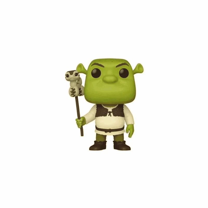 Funko Pop Movies: Shrek con serpiente - Colección exclusiva para fans.