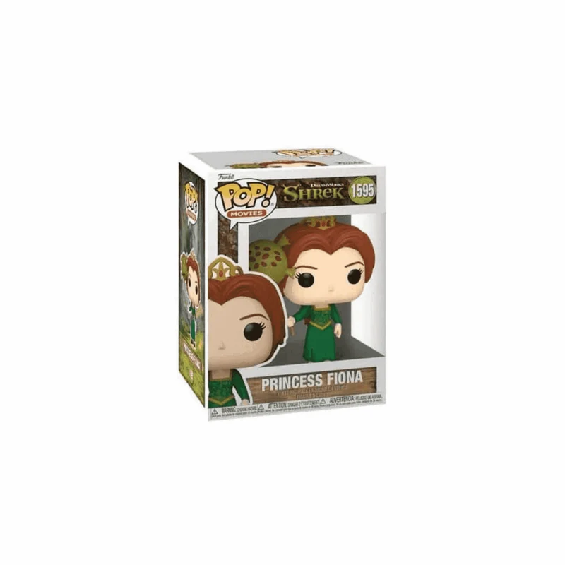 Figura Funko Pop Movies Shrek Fiona: Coleccionable Vinilo 10 cm. Ideal fans Shrek. Regalo divertido.