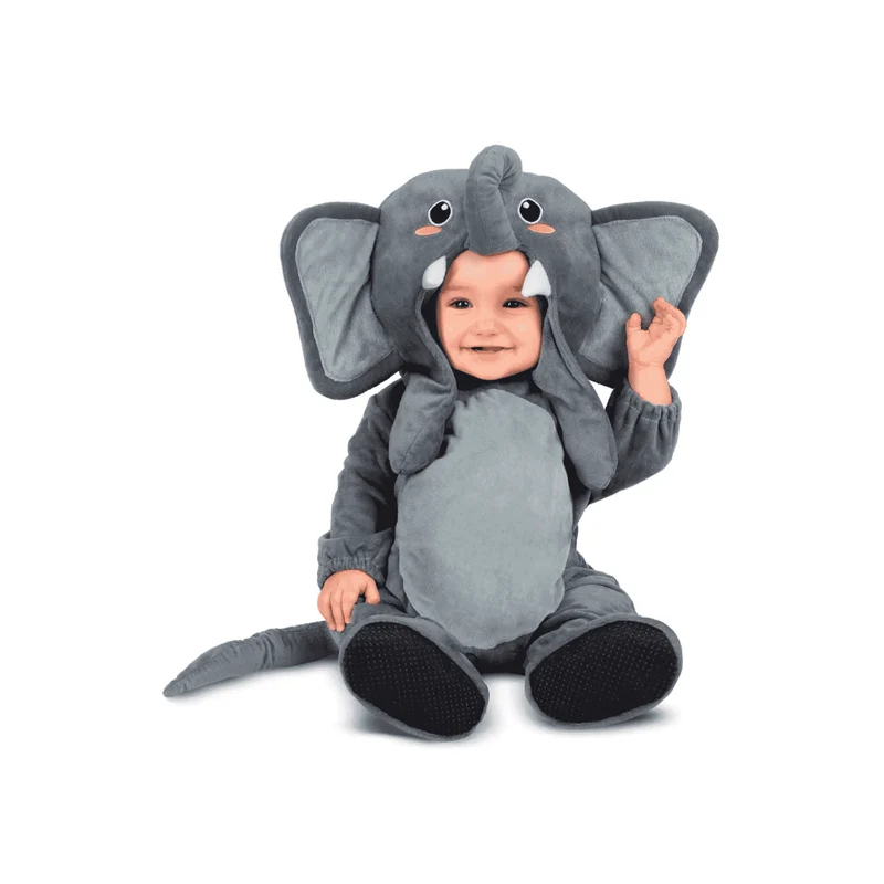 Disfraz de Elefante sorpresa 7-12 meses bebé