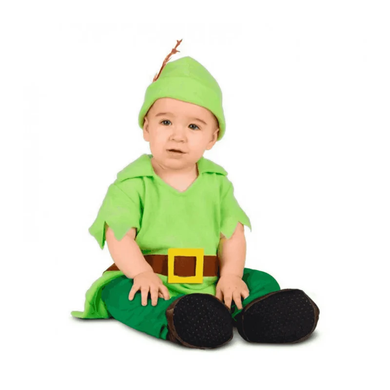 Disfraz de Bebé peter pan 12-24 meses bebé