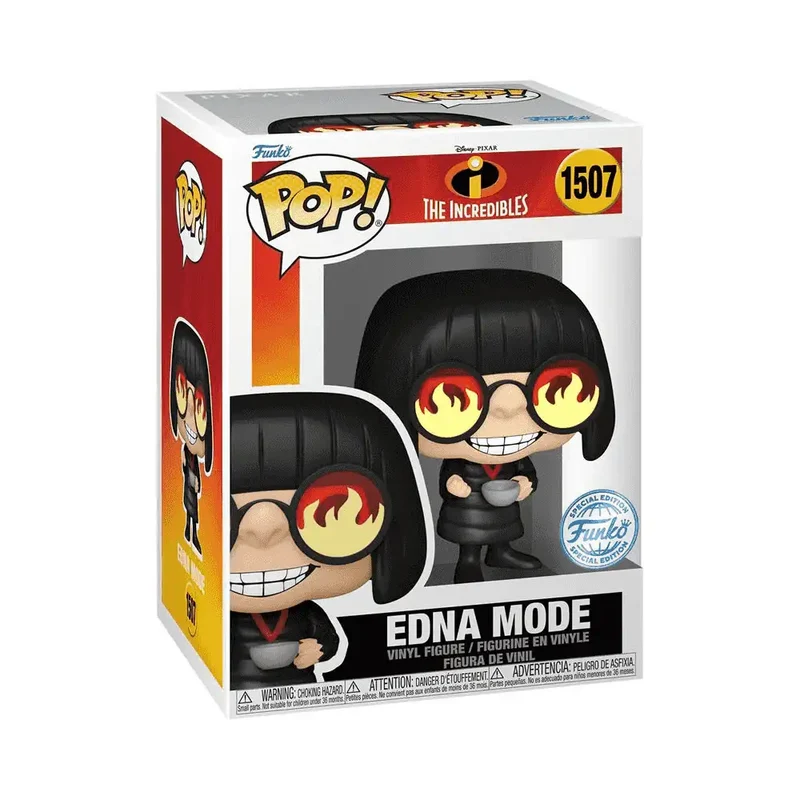 Funko Pop Los Increíbles 20º Aniversario Edna Mode