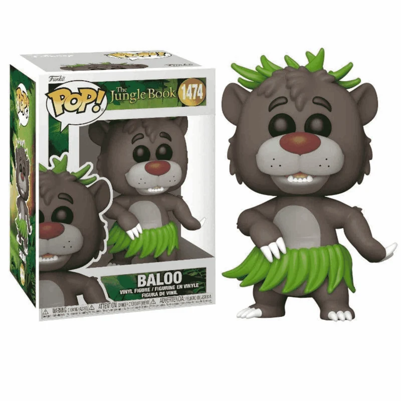 Figura Funko Pop Disney Baloo Coleccionable - Serie 2 - Vinilo de Alta Calidad - Ideal para Fans de