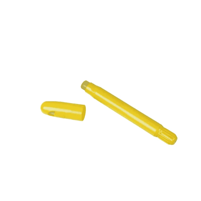 Maquillaje Crayón Cera Amarillo con Rosca y Tapa