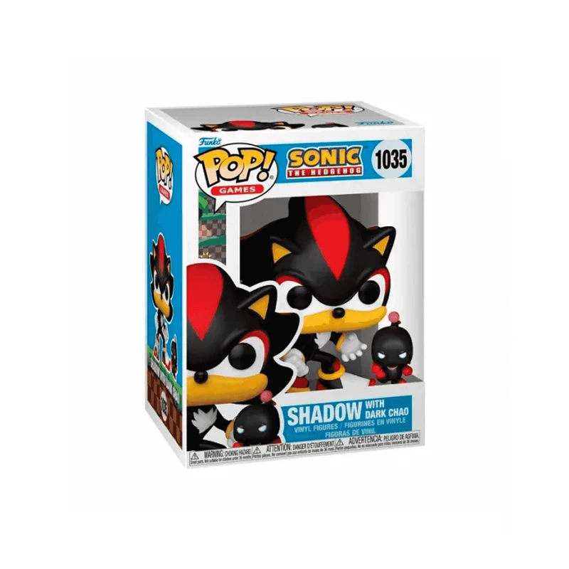 Funko Pop! & Buddy: Sonic - Shadow con Dark Chao