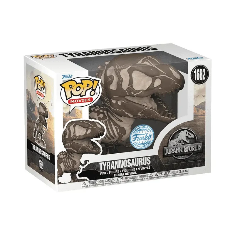 Funko Pop Jurassic Park Tiranosaurio Rex Fosilizado