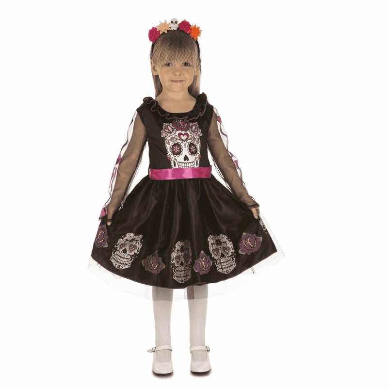 Disfraz de Calaverita 7-9 años infantil
