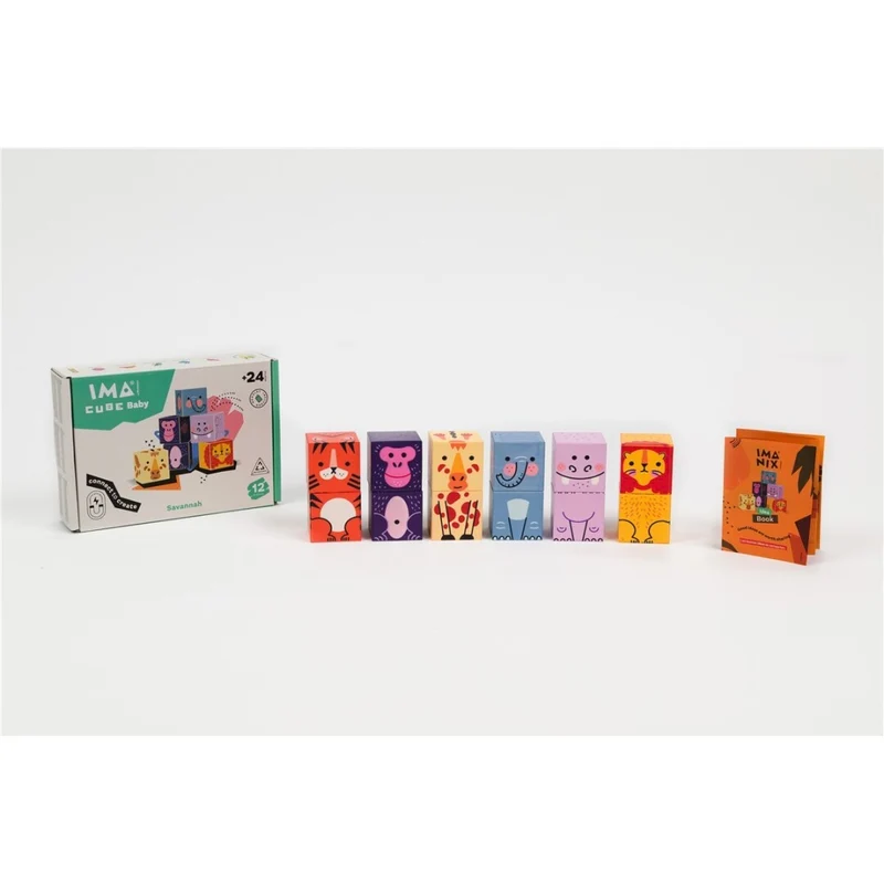 Ima Cube Baby 12 piezas · Braintoys