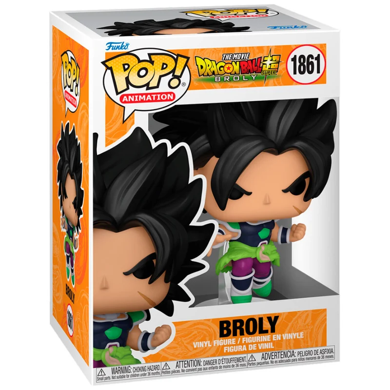 Funko Pop Broly 1861 - Dragon Ball Broly