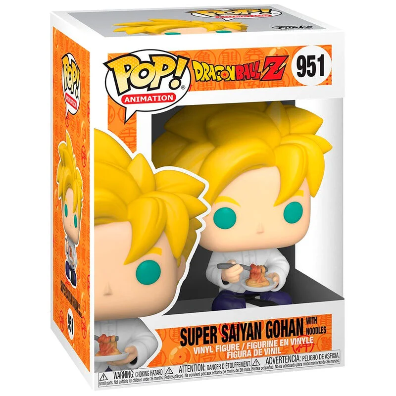 Funko Pop Super Saiyan Gohan con Noodles 951 - Dragon Ball Z