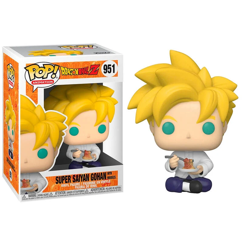 Funko Pop Super Saiyan Gohan con Noodles 951 - Dragon Ball Z