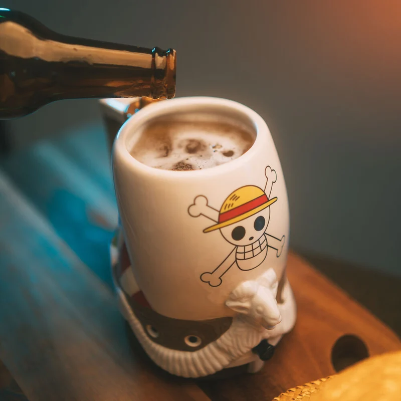 Taza 3D Going Merry - One Piece 750ml