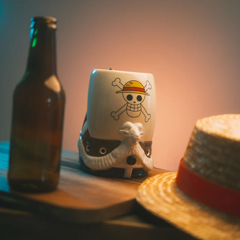 Taza 3D Going Merry - One Piece 750ml
