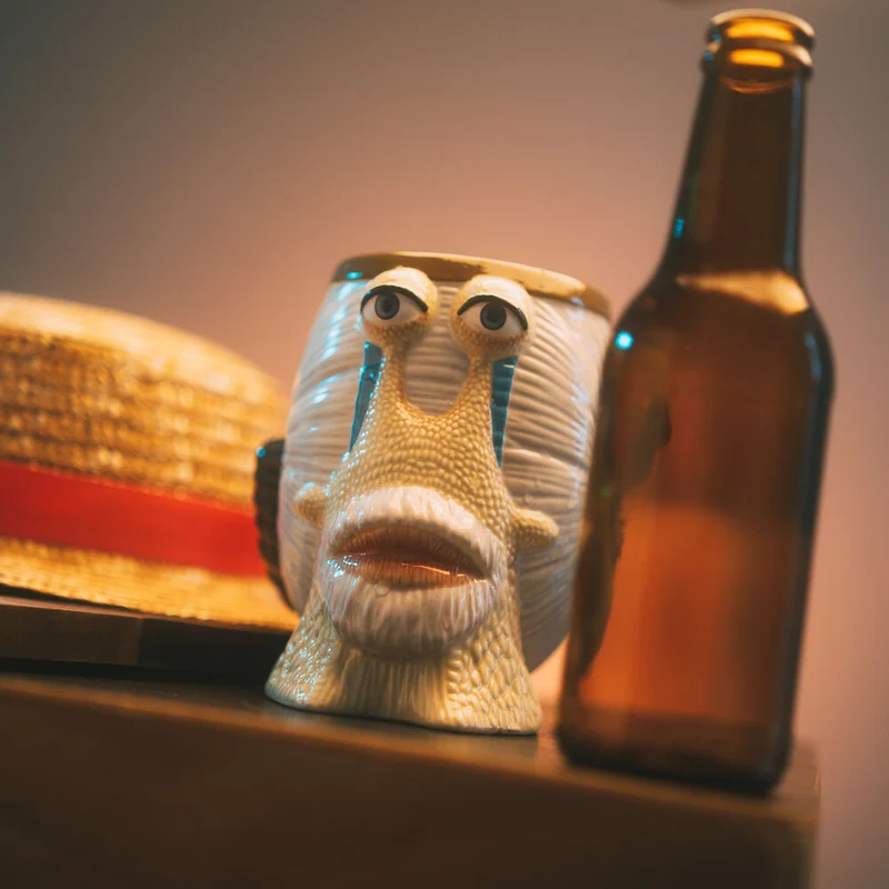Taza 3D Den Den Mushi - One Piece 800ml