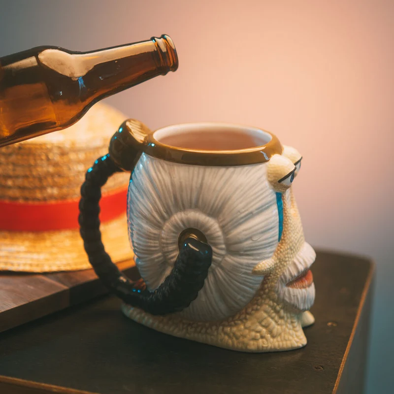 Taza 3D Den Den Mushi - One Piece 800ml