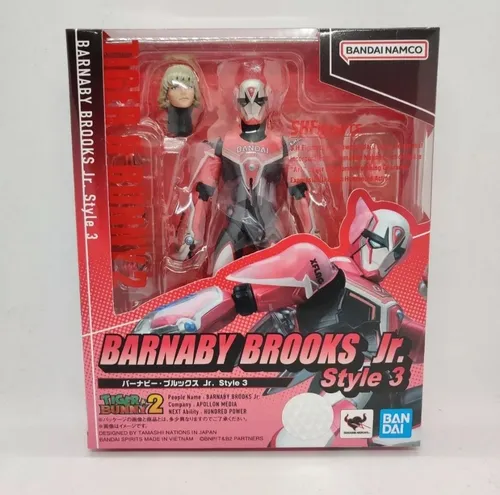 Figura Articulada Barnaby Brooks Jr. - Tiger & Bunny SH Figuarts 16cm