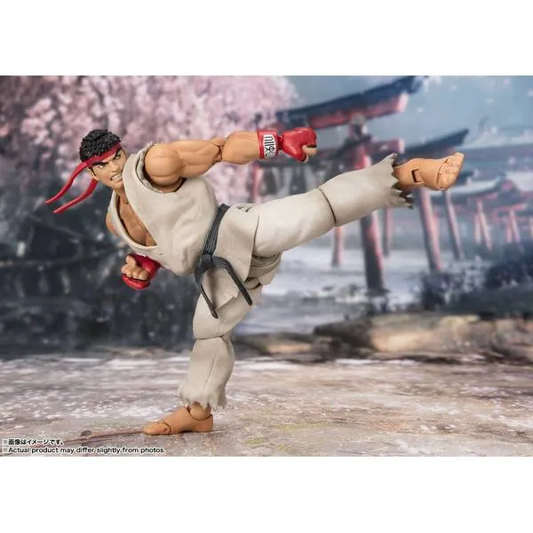 Figura Articulada Ryu - Street Fighter 6 SH Figuarts 15cm
