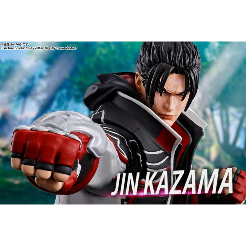 Figura Articulada Jin Kazama - Tekken 8 SH Figuarts 15cm