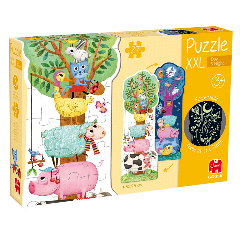 Goula - Puzzle XXL Farm Day & Night