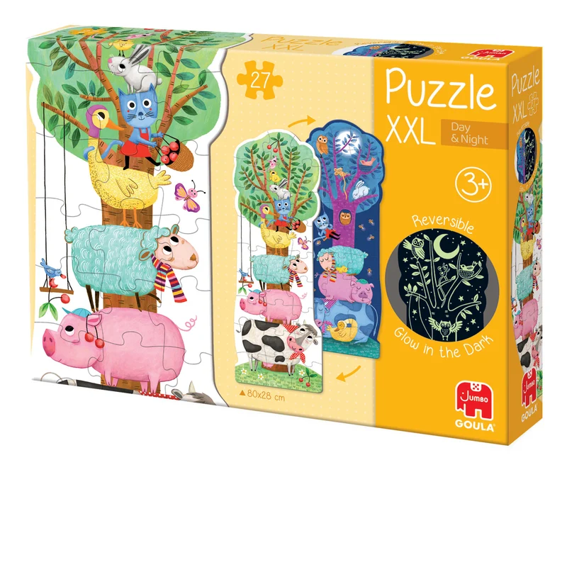 Goula - Puzzle XXL Farm Day & Night