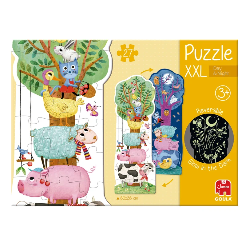 Goula - Puzzle XXL Farm Day & Night