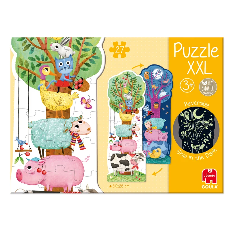 Goula - Puzzle XXL Farm Day & Night