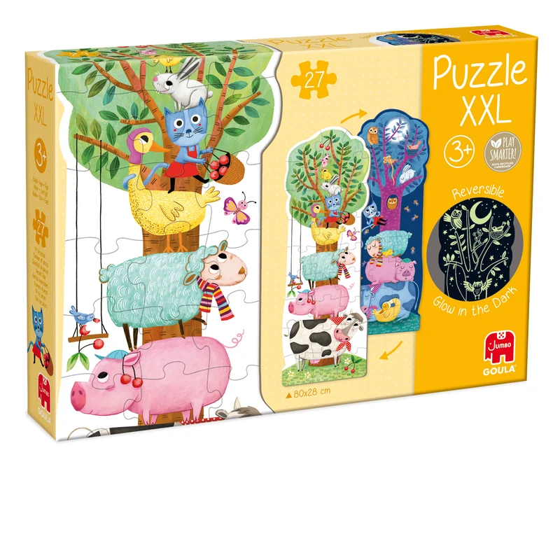 Goula - Puzzle XXL Farm Day & Night
