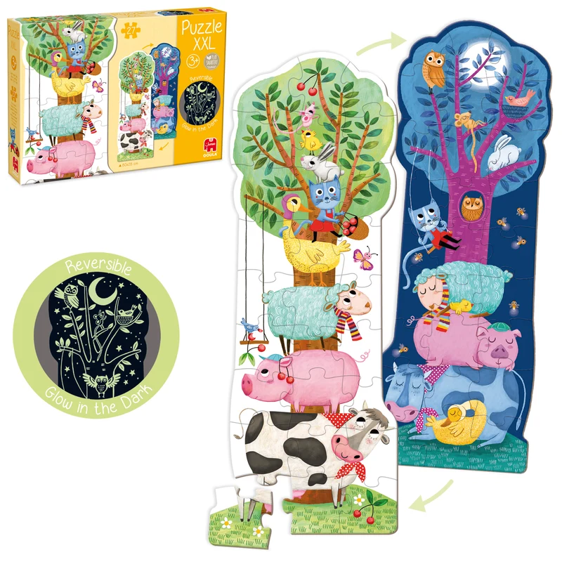 Goula - Puzzle XXL Farm Day & Night