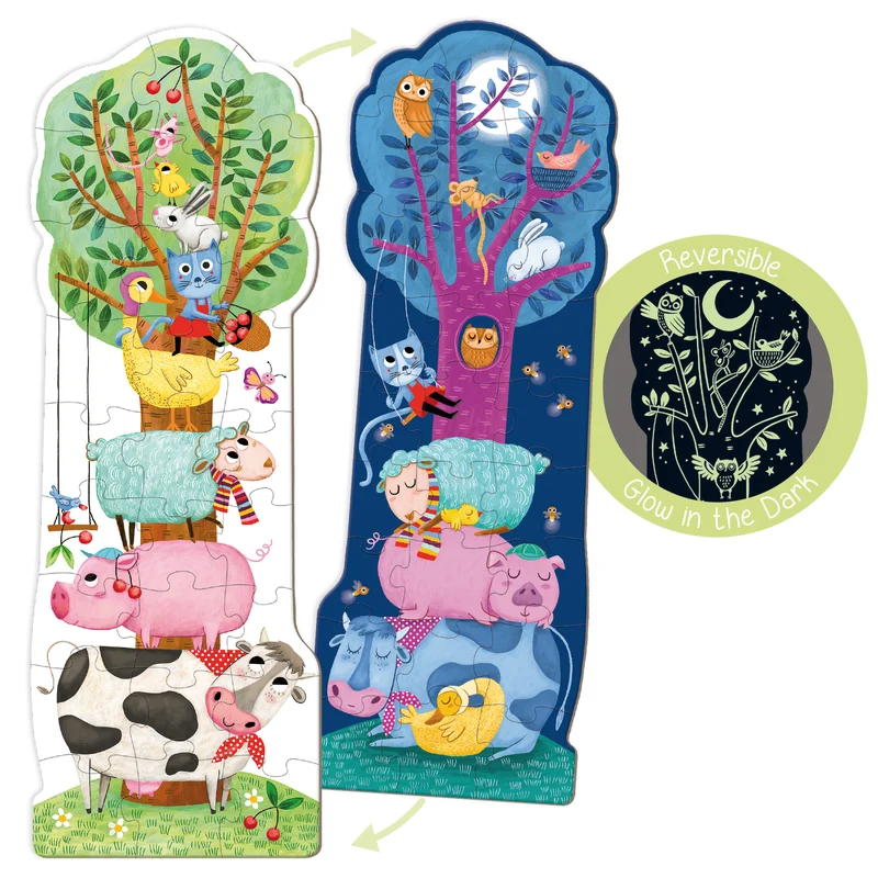 Goula - Puzzle XXL Farm Day & Night