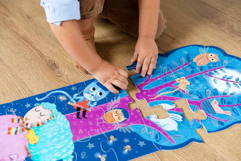 Goula - Puzzle XXL Farm Day & Night