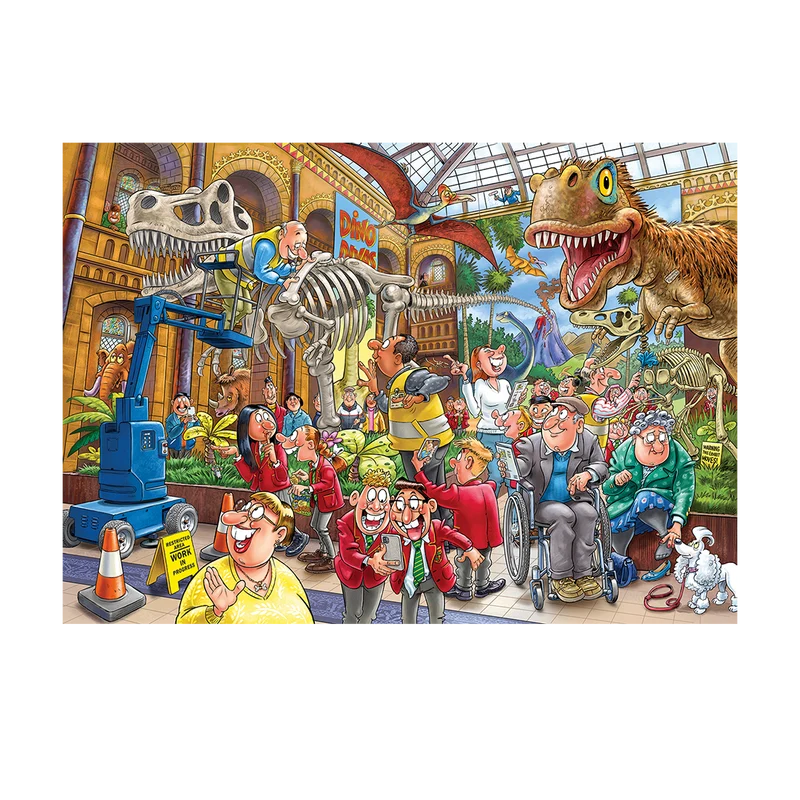 Wasgij Mystery 24 - Blight at the museum! (1000 pieces)