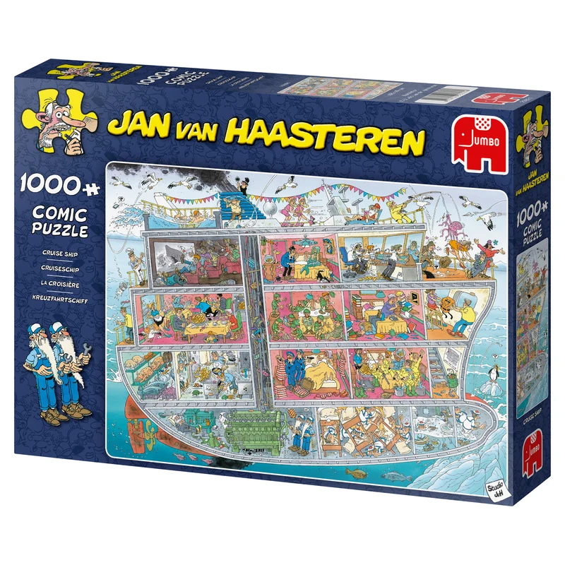 Jan van Haasteren - Cruise Ship (1000 pieces)