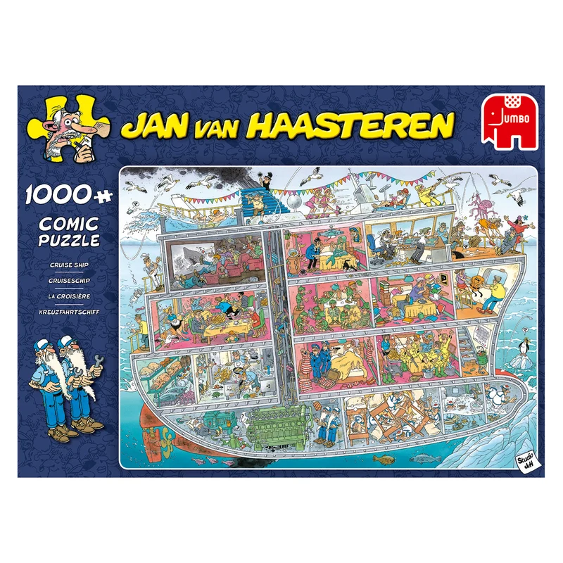 Jan van Haasteren - Cruise Ship (1000 pieces)